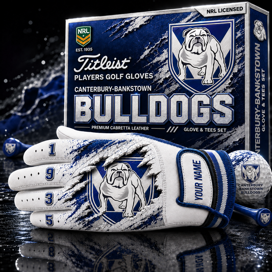CBY X PREMIUM NRL PLAYERS GOLF GLOVE GIFT SET