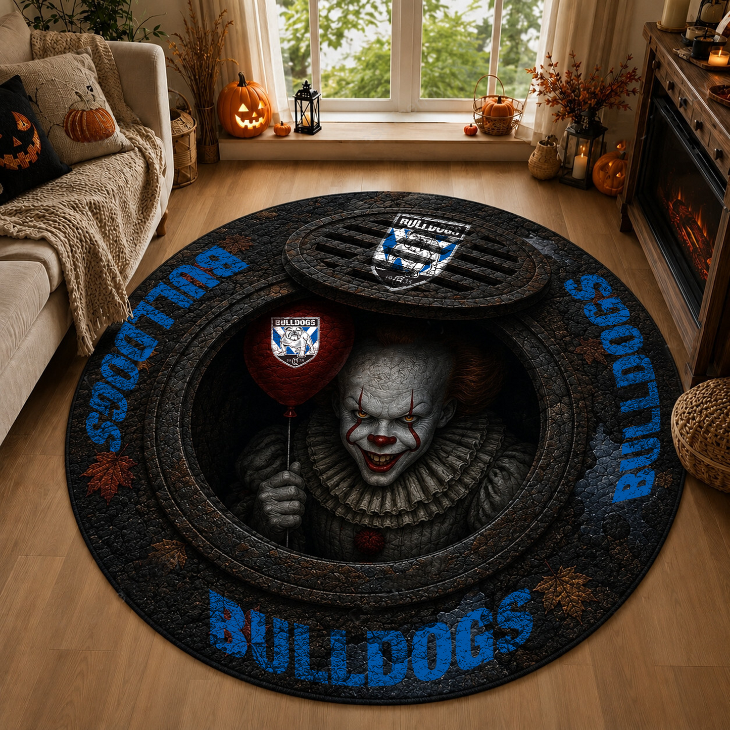 CBY x NRL Halloween IT Rug
