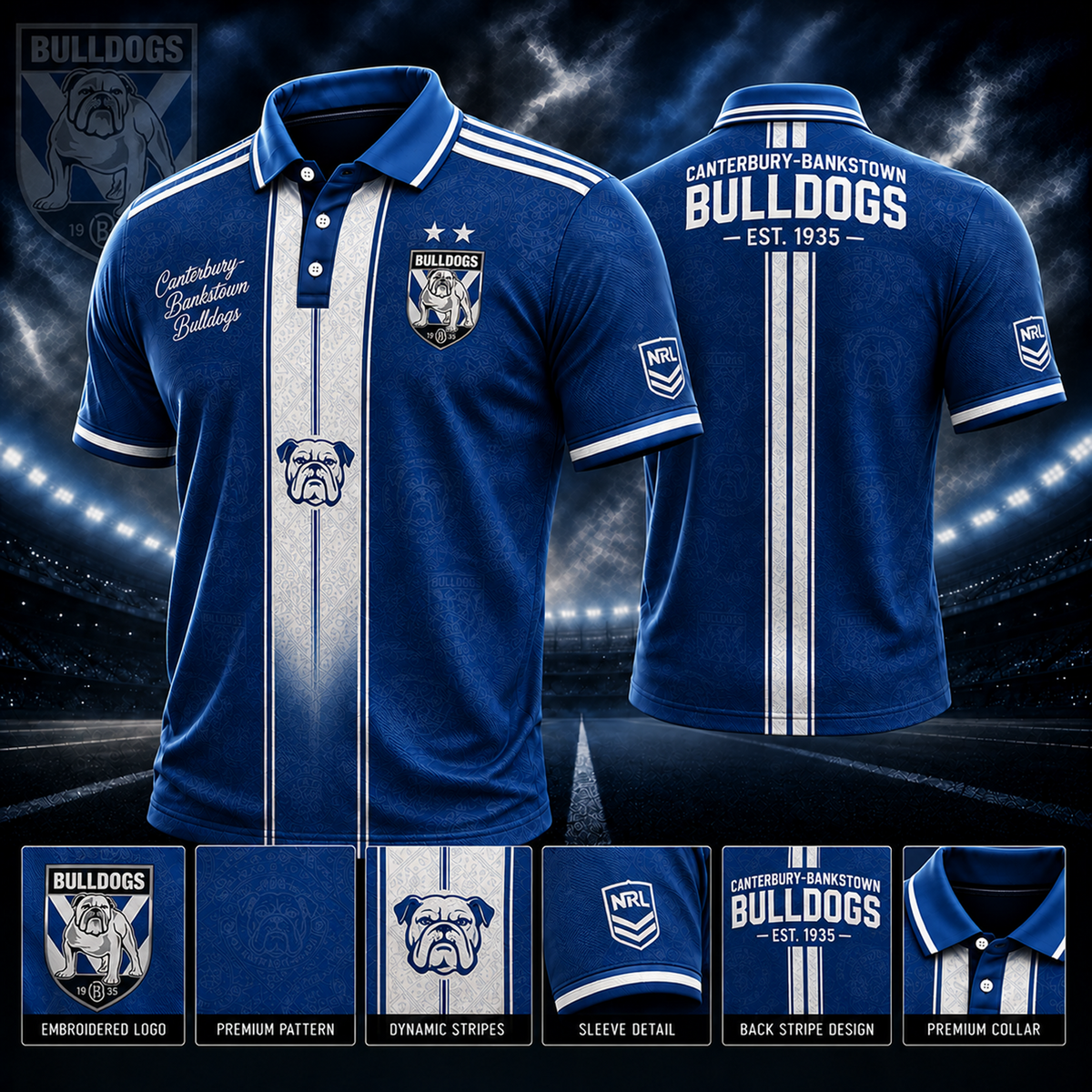 CBY x NRL Polo Shirt Limited Edition