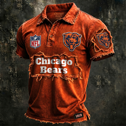 Bears NFL Premium V-Neck T-shirt Gift For Fans 0306 NAK DATND NHT
