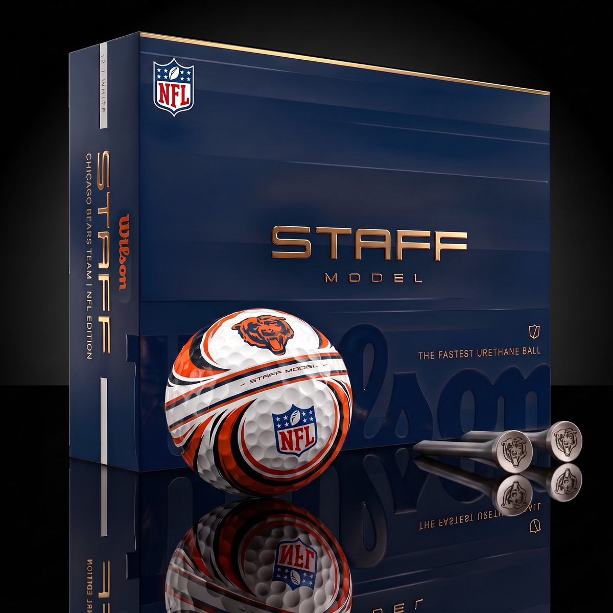 CB_Premium NFL Gridiron Golf Ball Collection Signature Edition