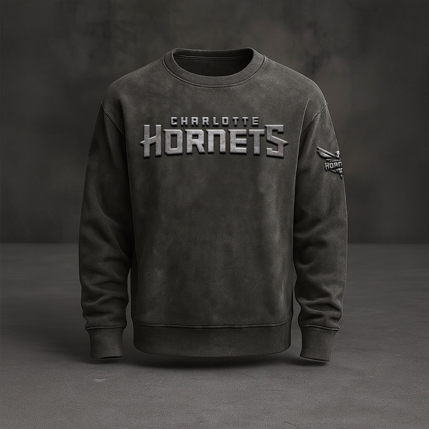 CHA x NBA Embossed Sweat Shirt DATND TANTD