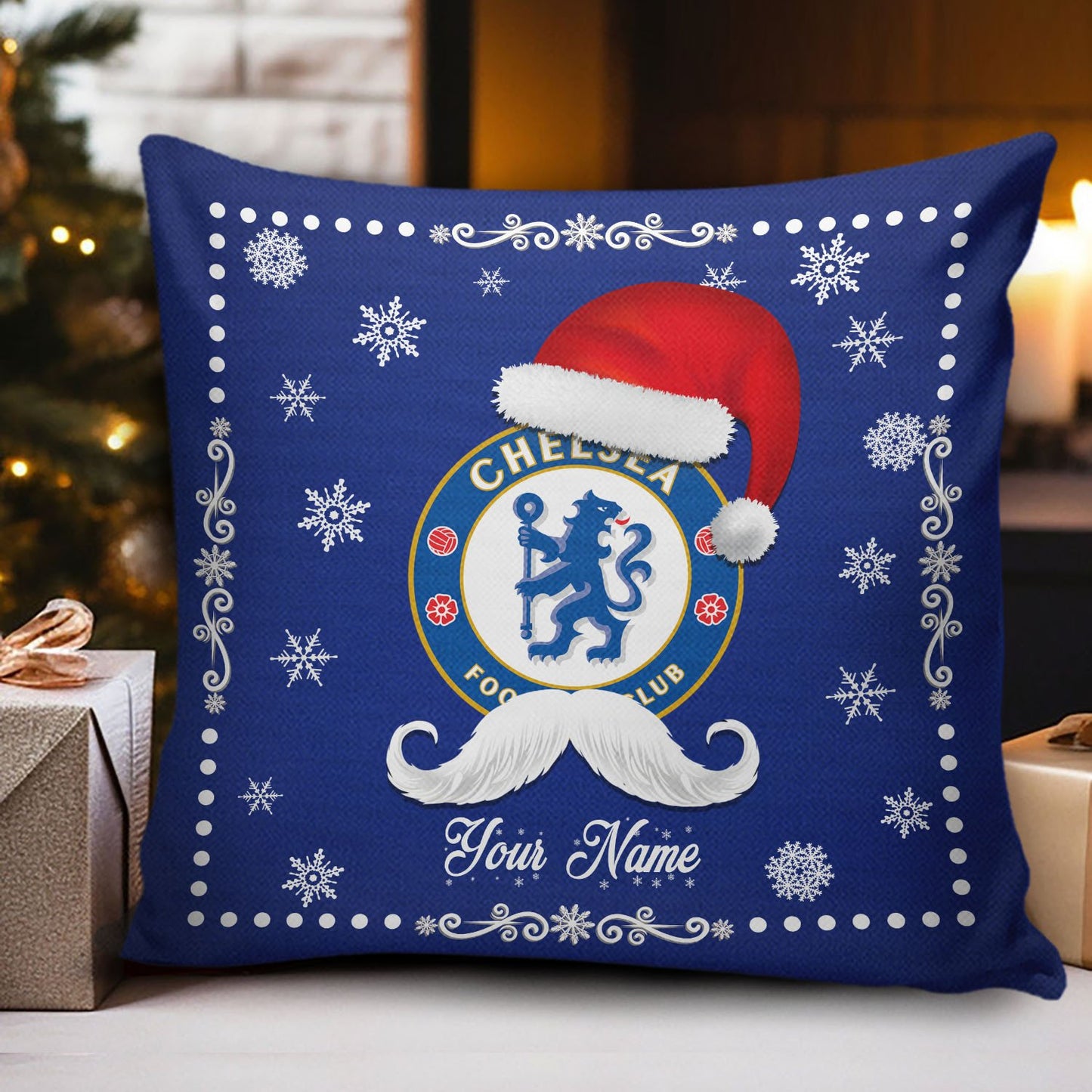 CHE x EPL Christmas Pillow DatND DVT