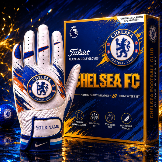 CHE_EPL LUXURY PERSONALIZED GOLF GLOVE SET LIMITED EDTION
