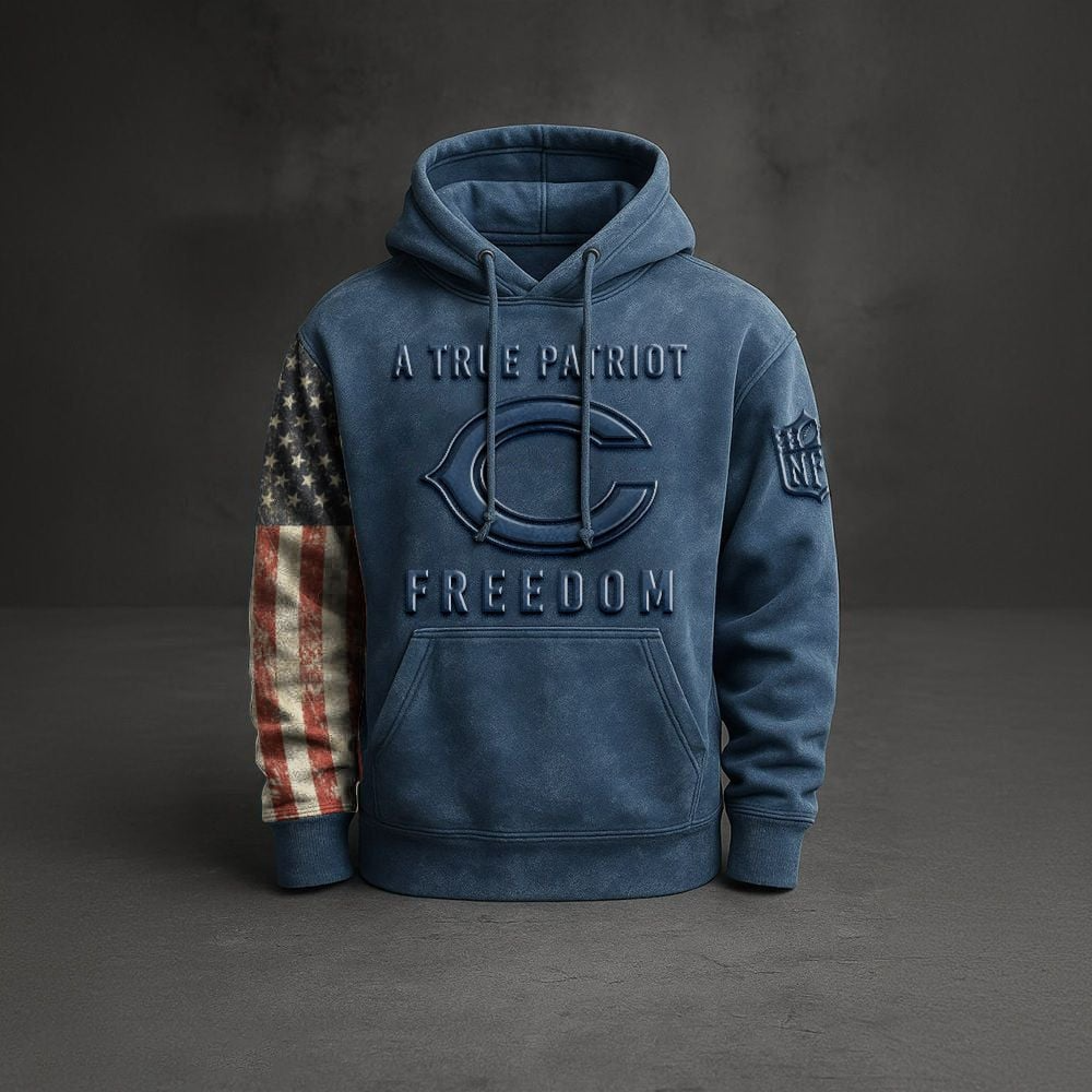 CHI NFL Retro Style Hoodie DDT  NTL