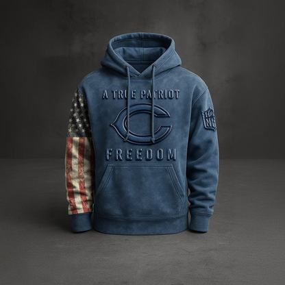 CHI NFL Retro Style Hoodie DDT  NTL