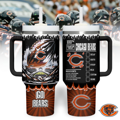 CHI Premium NFL Champion Energy Tumbler 40oz DDT CTND