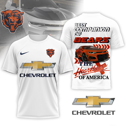 CHI Premium NFL Chevrolet 3D Shirt DDT CTND