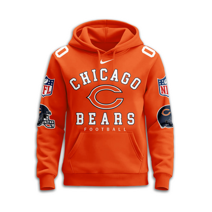 CHI Premium NFL Custom Game Day Hoodie DDT NTL