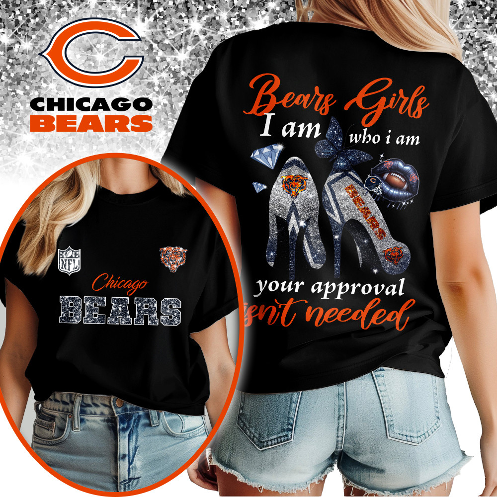 CHI Premium NFL I Am Who I Am Glitter 3D Apparel DDT NTL