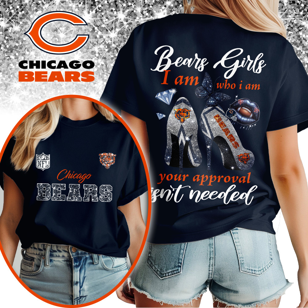 CHI Premium NFL I Am Who I Am Glitter 3D Apparel DDT NTL