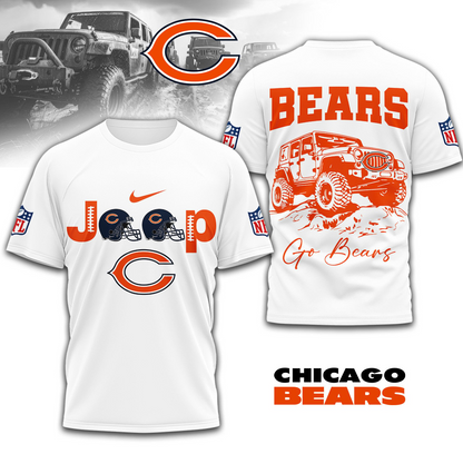 CHI Premium NFL Jeep 3D Shirt DDT 101125 NTL