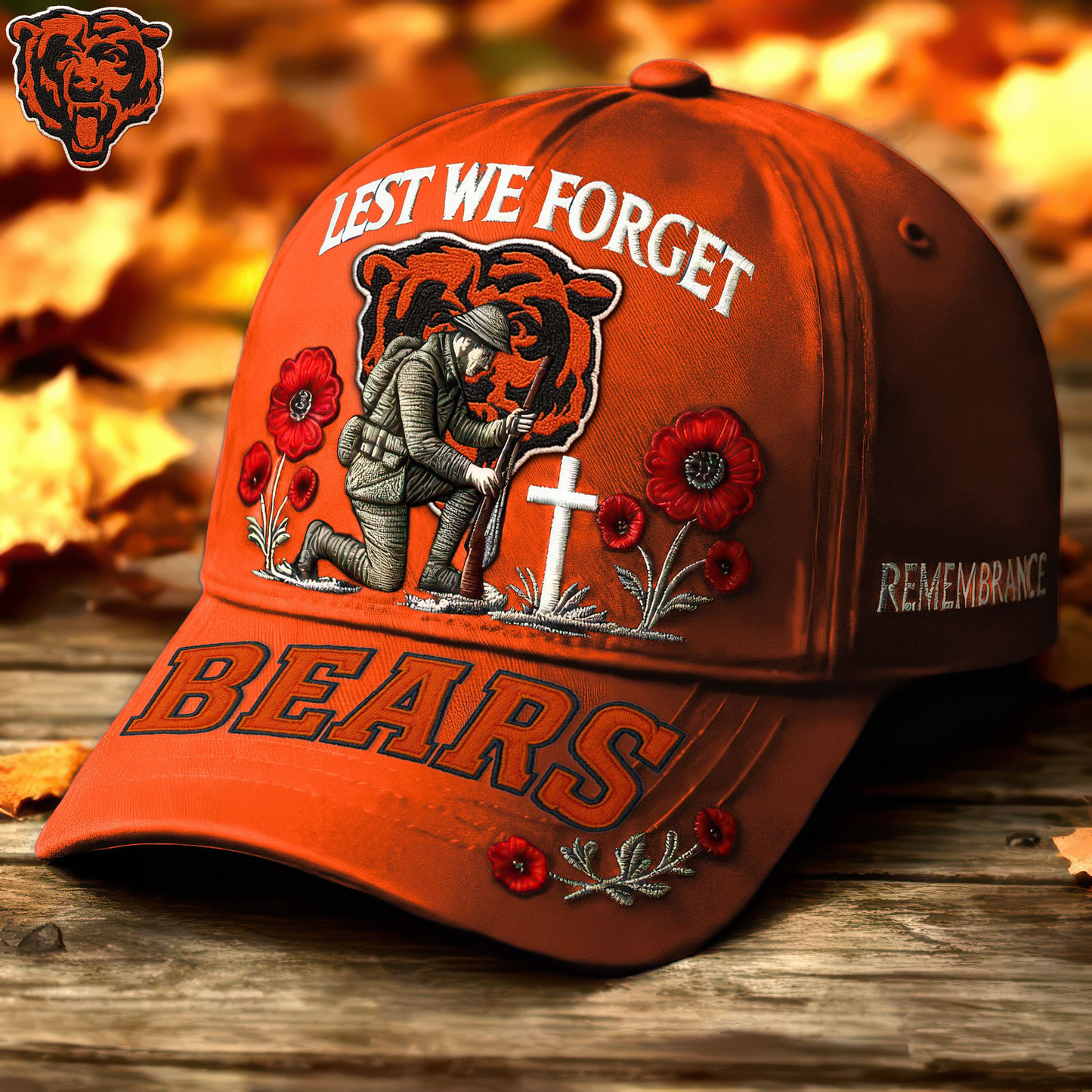 CHI Premium NFL Lest We Forget Cap DDT CTND
