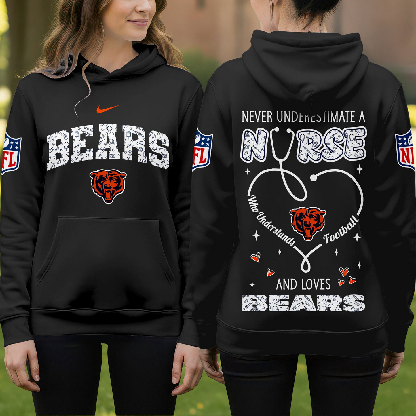 CHI Premium NFL Nurse Pride Hoodie DDT 101125 HLPHUONG