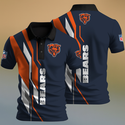 CHI Premium NFL V7 Polo Shirt DDT NTL