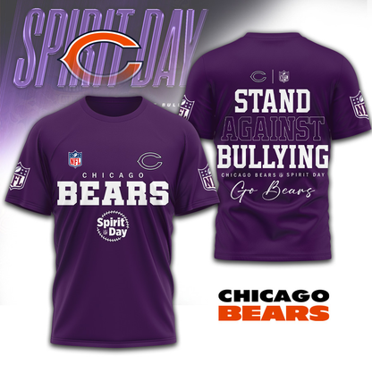 CHI Premium NFL x Spirit Day 3D Shirt DDT CTND