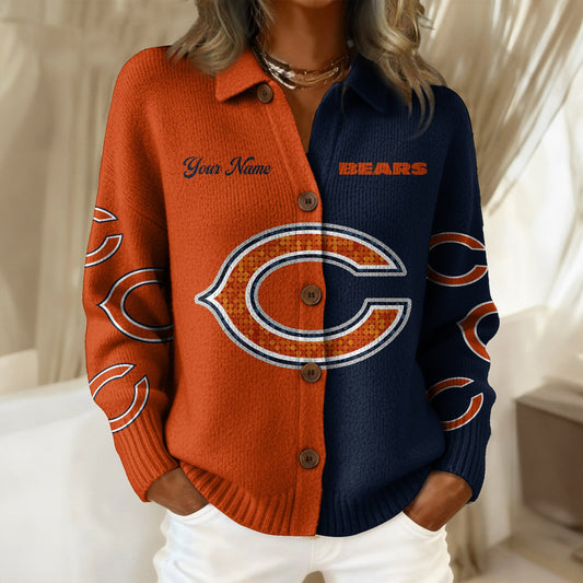 CHI x NFL Cardigan Jacket 1011 DatND DVT