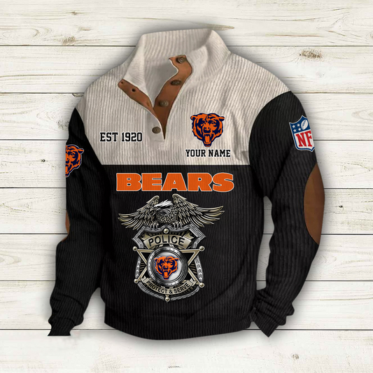 CHI x NFL Custom Name Sport Sweatshirt DatND DVT