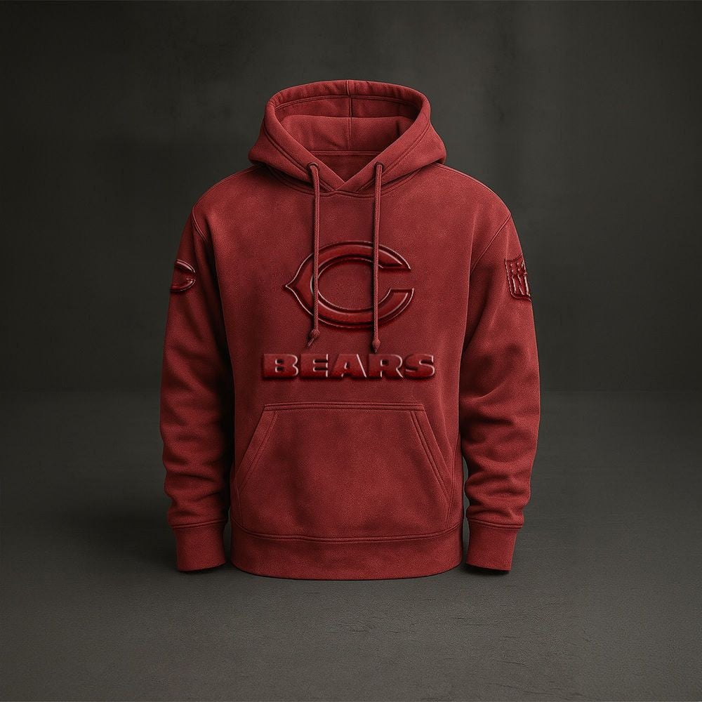 CHI x NFL Embossed Hoodie DatND DVT