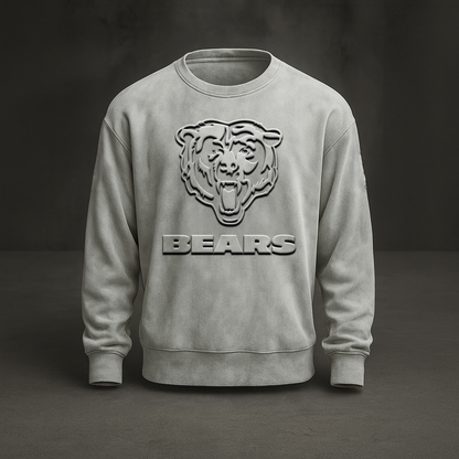 CHI x NFL Embossed Sweat Shirt DATND TANTD