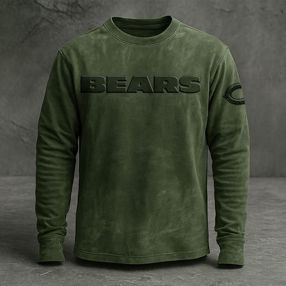 CHI x NFL Embossed SweatShirt DATND TANTD