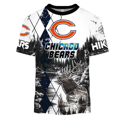 CHI x NFL Hiking 3D Hoodie DDT CTND