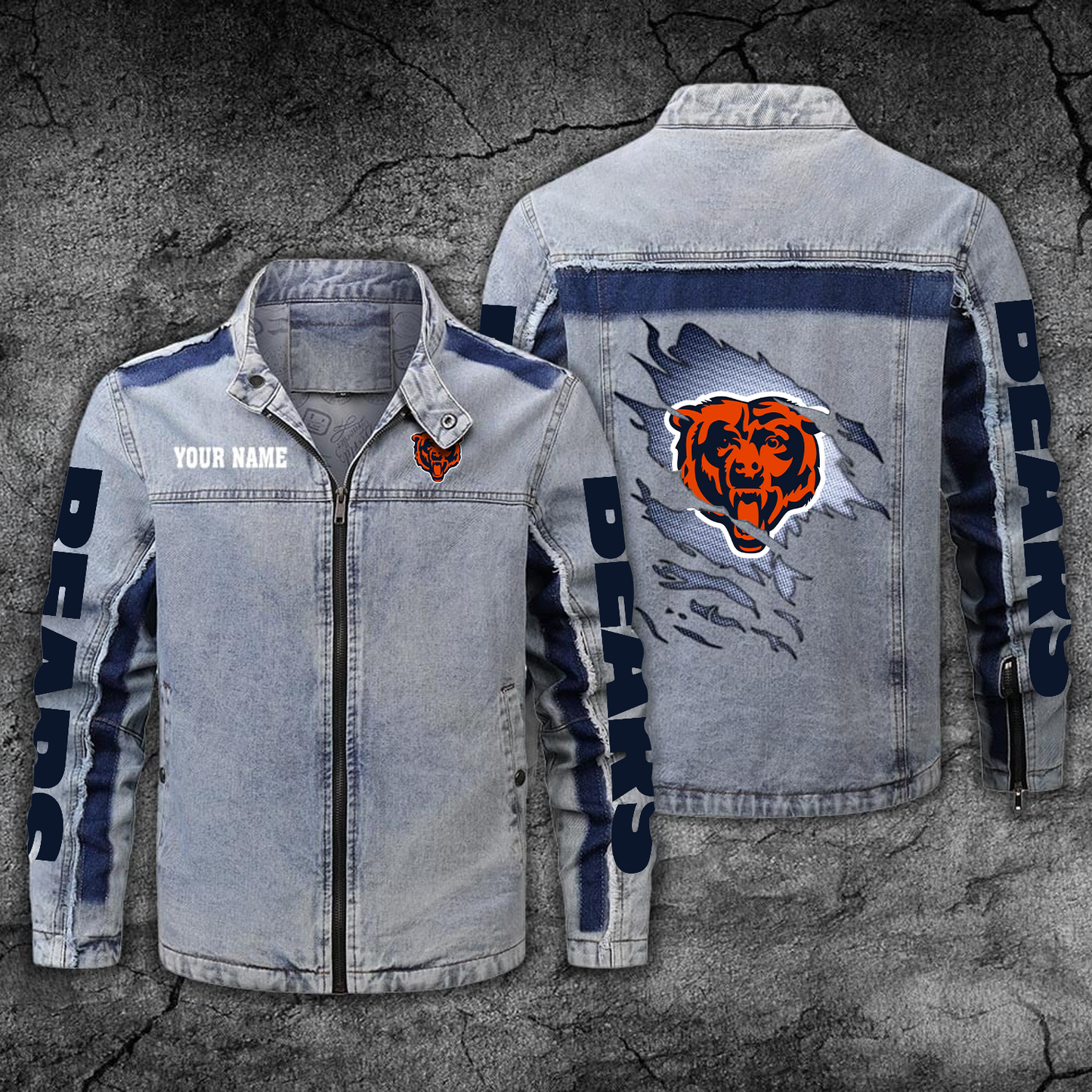 CHI x NFL Jean Jacket DATND TANTD
