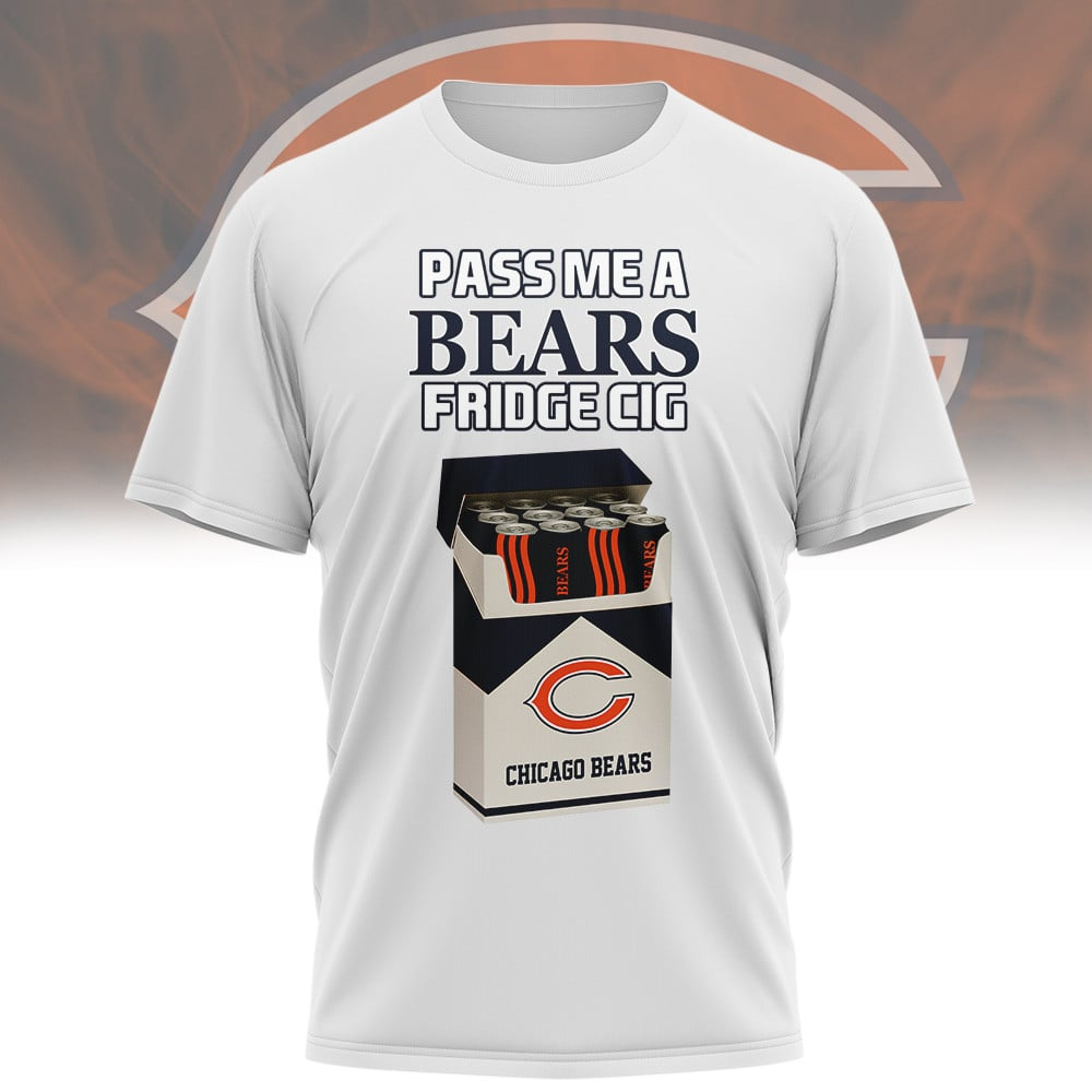 CHI x NFL Personalized Fridge Cig 3D Shirt DDT CTND