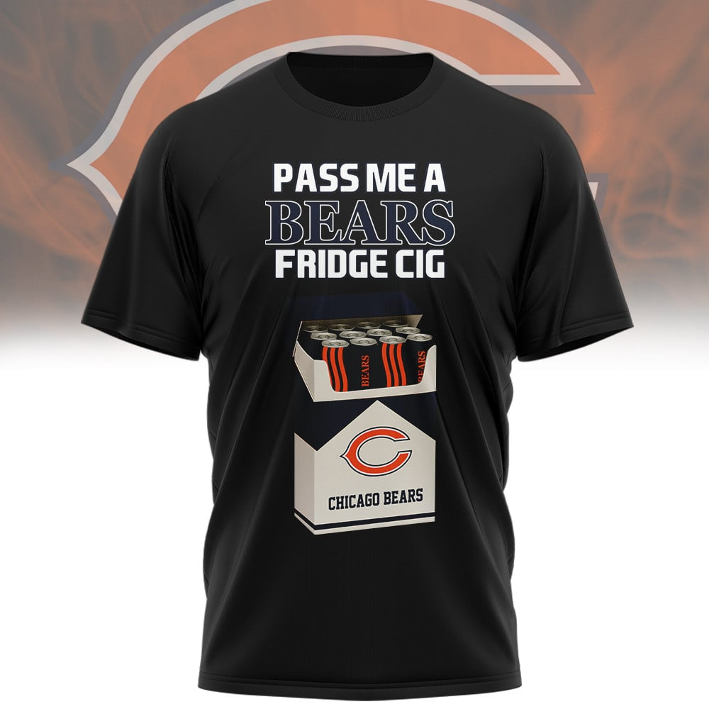CHI x NFL Personalized Fridge Cig 3D Shirt DDT CTND