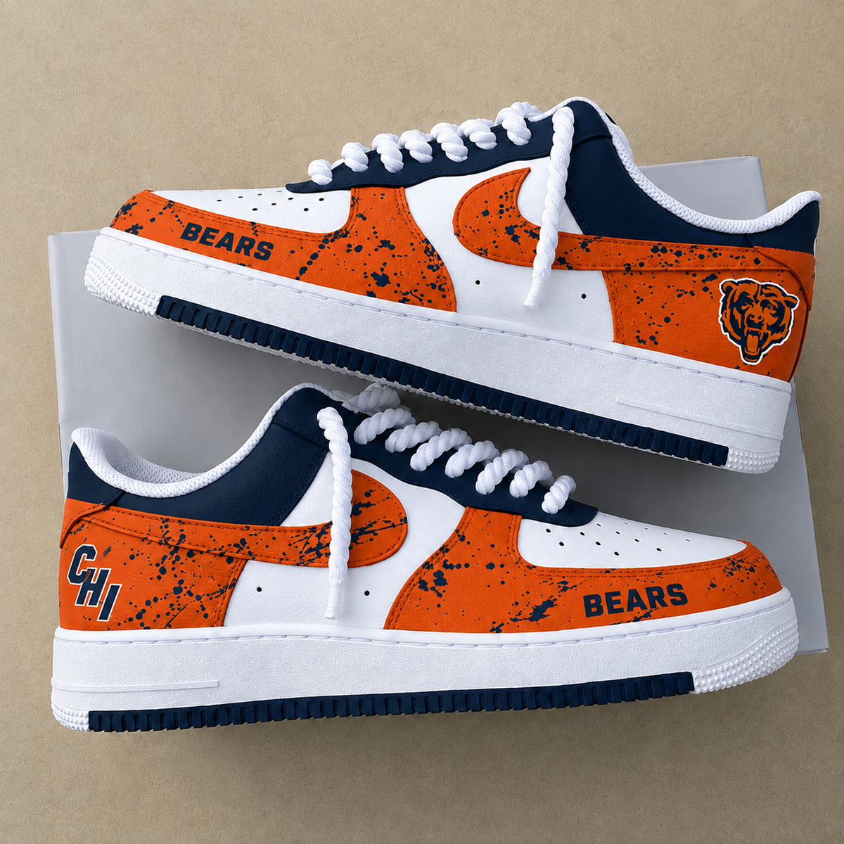 CHI x NFL Premium AF1 Shoes