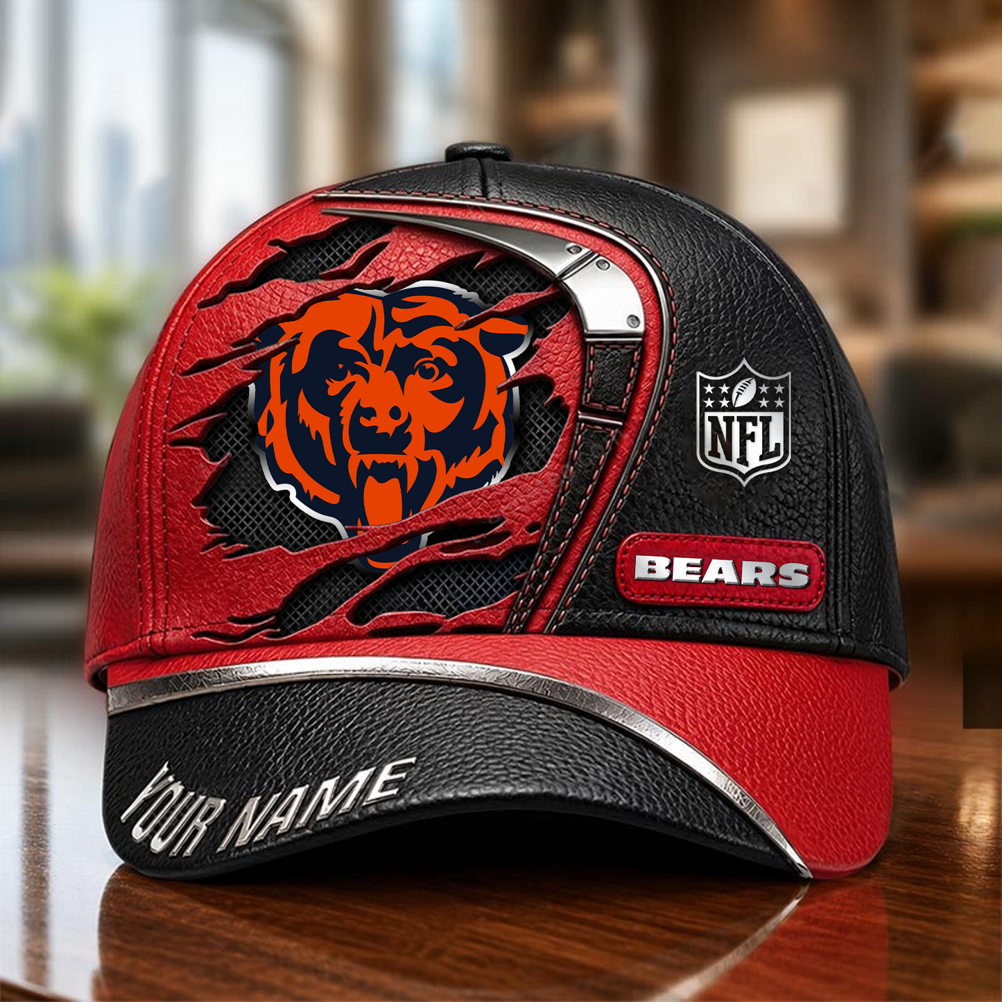 CHI x NFL Premium Multicolor 3D Cap 200626