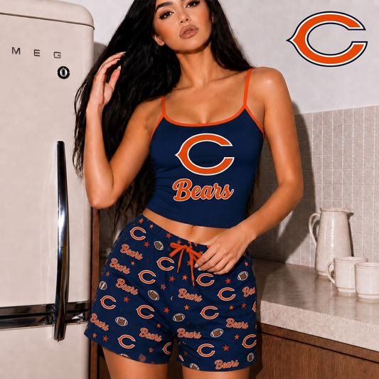 CHI x NFL Shorts & Camisole Sleepwear Set