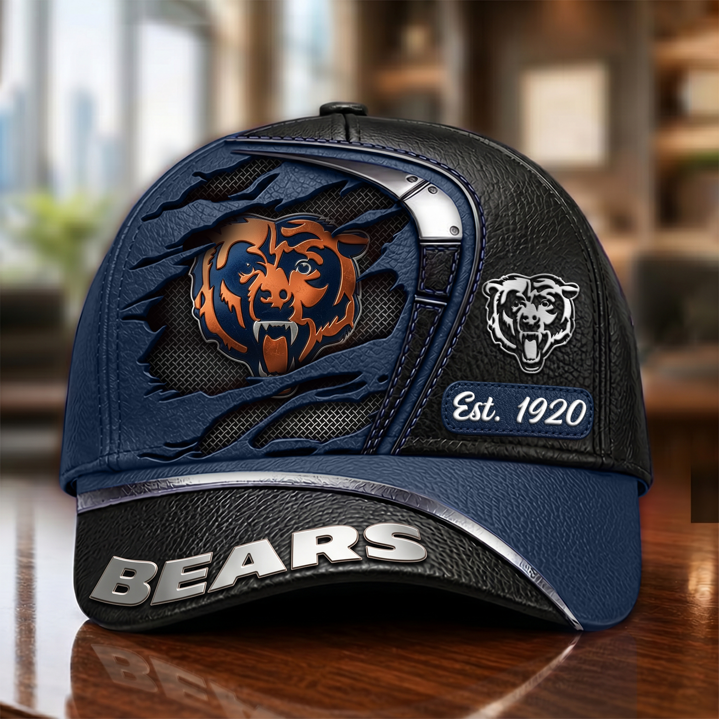 CHI x NFL V10 Luxury Classic Cap 190626