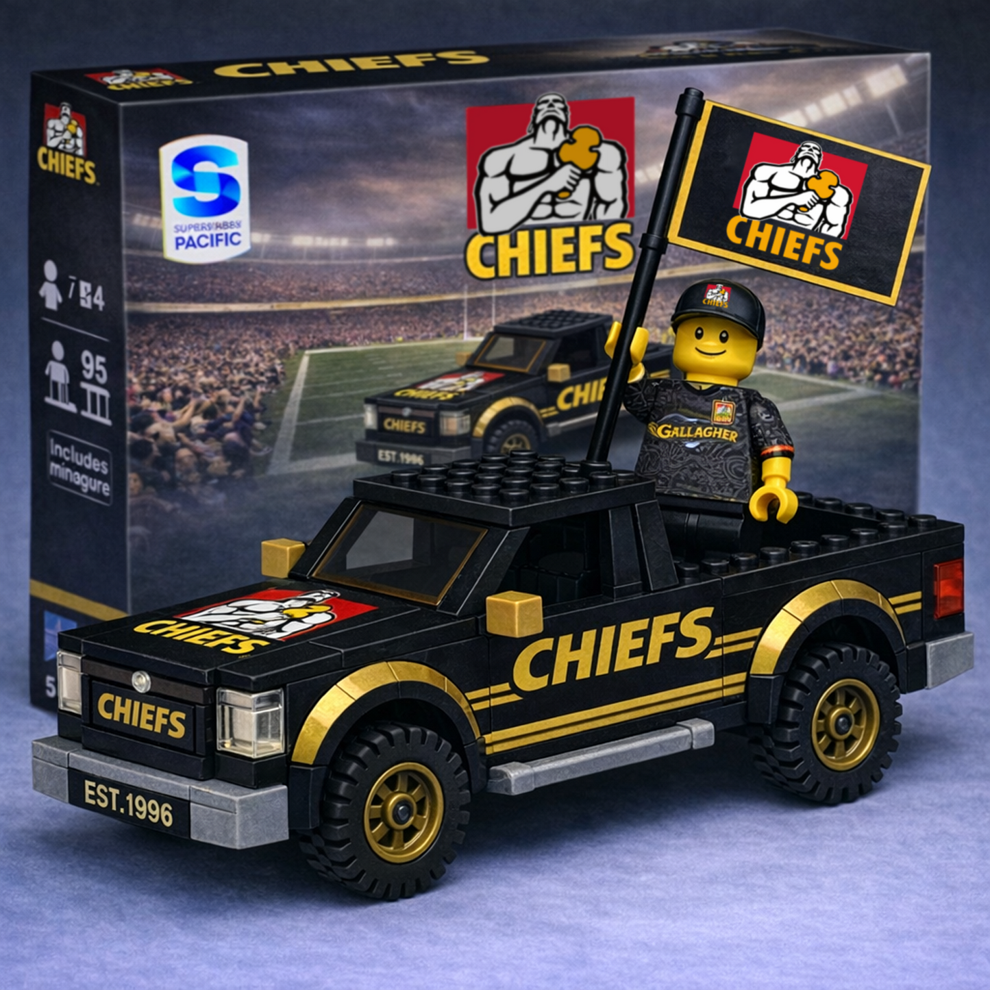 CHI x SPR Building Blocks Truck Toy Set V2 DatND DVT
