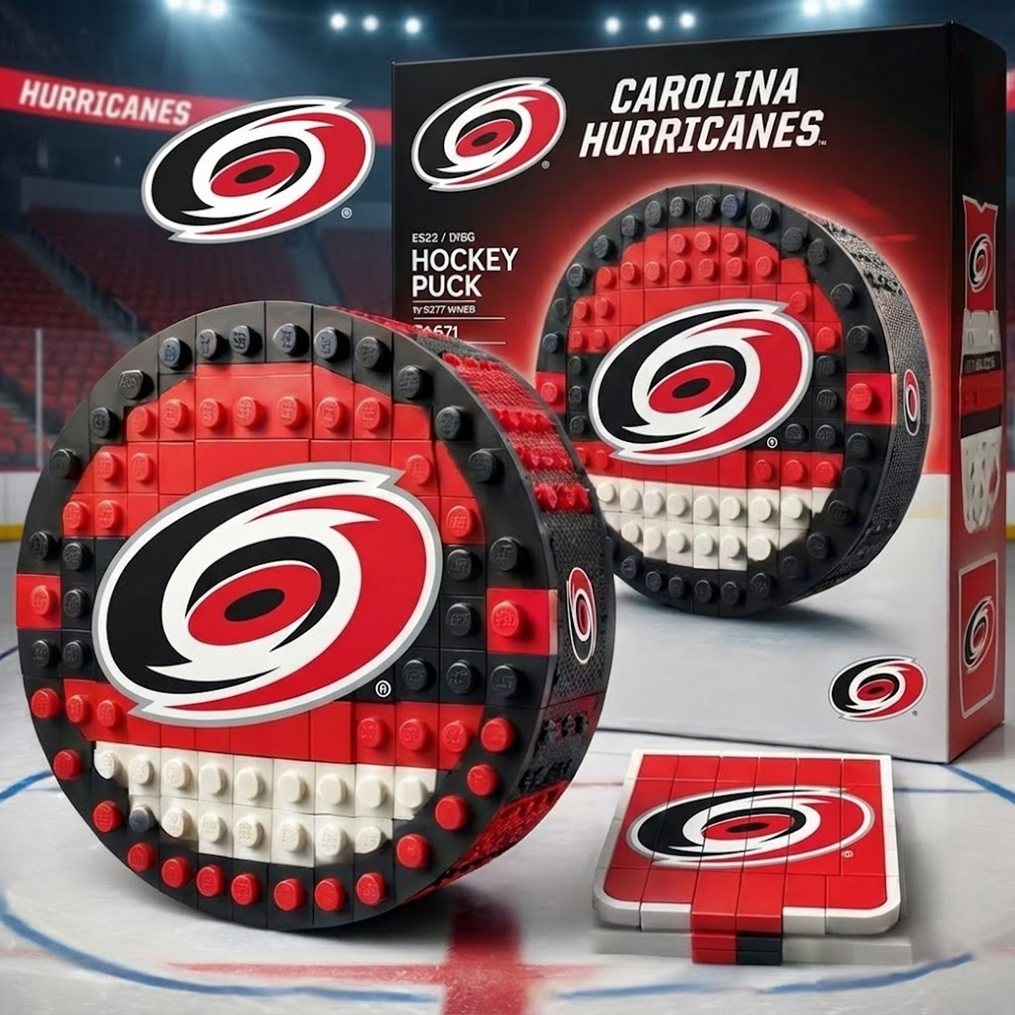 NHL Hockey Game Building Blocks 0512 DDT CTND