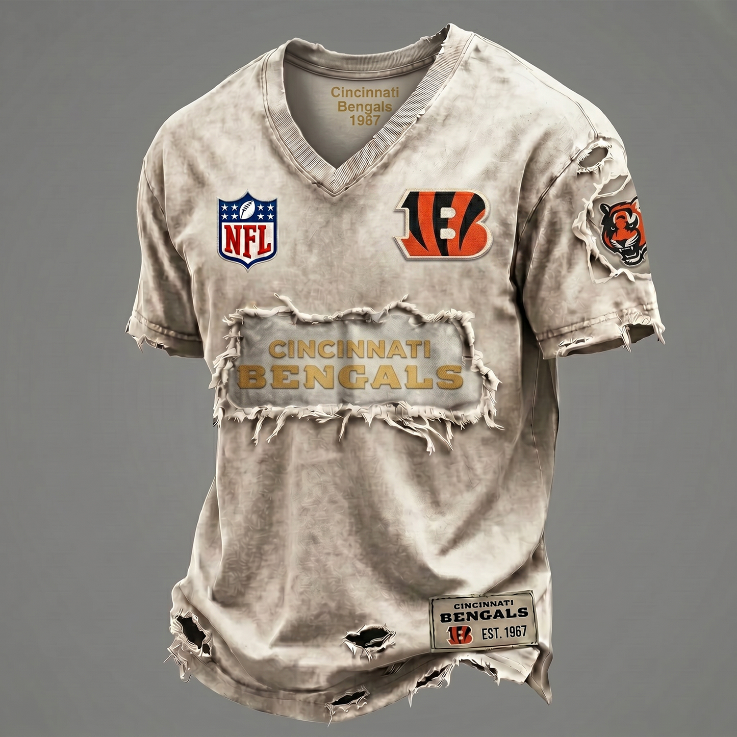 CB NFL Premium V-Neck T-shirt Gift For Fans 0306 NAK DATND NHT