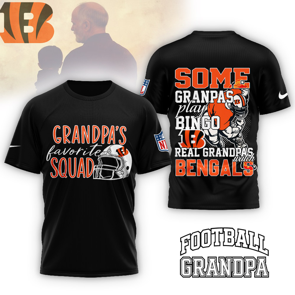 CIN NFL Real Grandpas 3D Shirt DDT 101125 HLPHUONG
