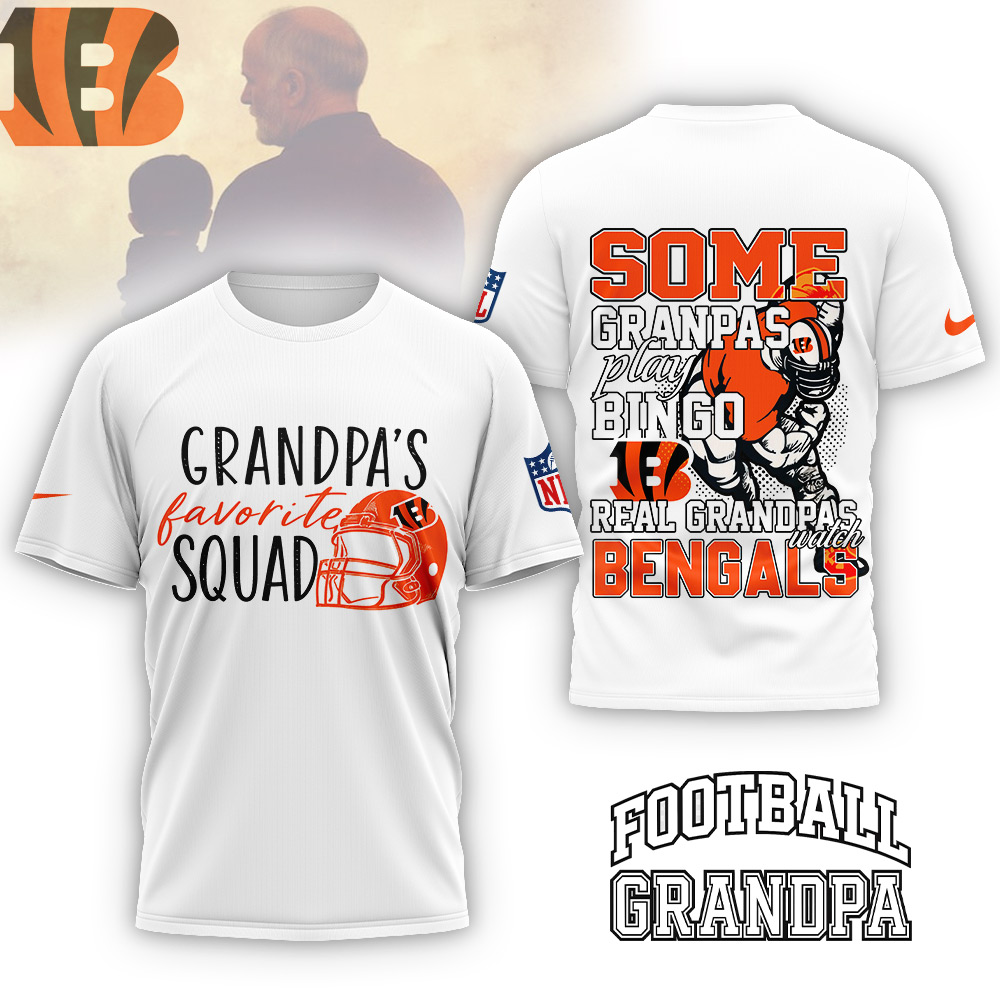 CIN NFL Real Grandpas 3D Shirt DDT 101125 HLPHUONG