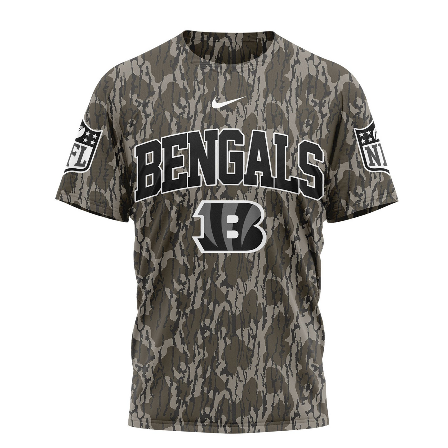 CIN Premium NFL Camo 3D Shirt DDT CTND