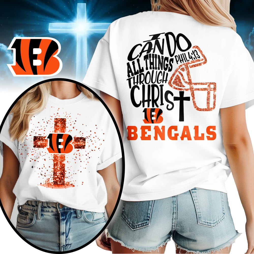 CIN Premium NFL Christian Football 3D Shirt DDT CTND