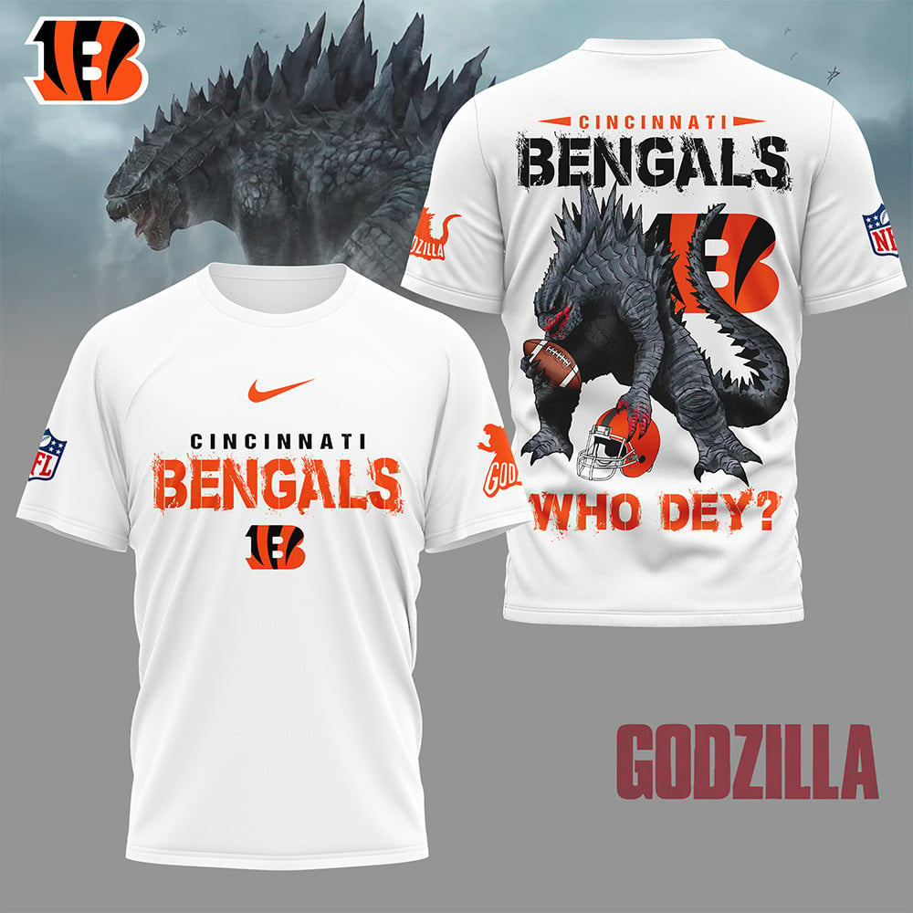 CIN Premium NFL Godzilla Football Shirt DDT CTND
