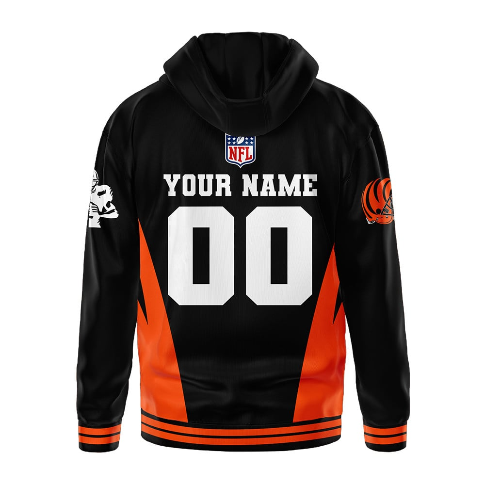 CIN Premium NFL Personalized Fan Hoodie DDT NTL