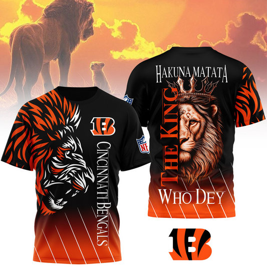 CIN Premium NFL The Lion King Fan Shirt DDT CTND
