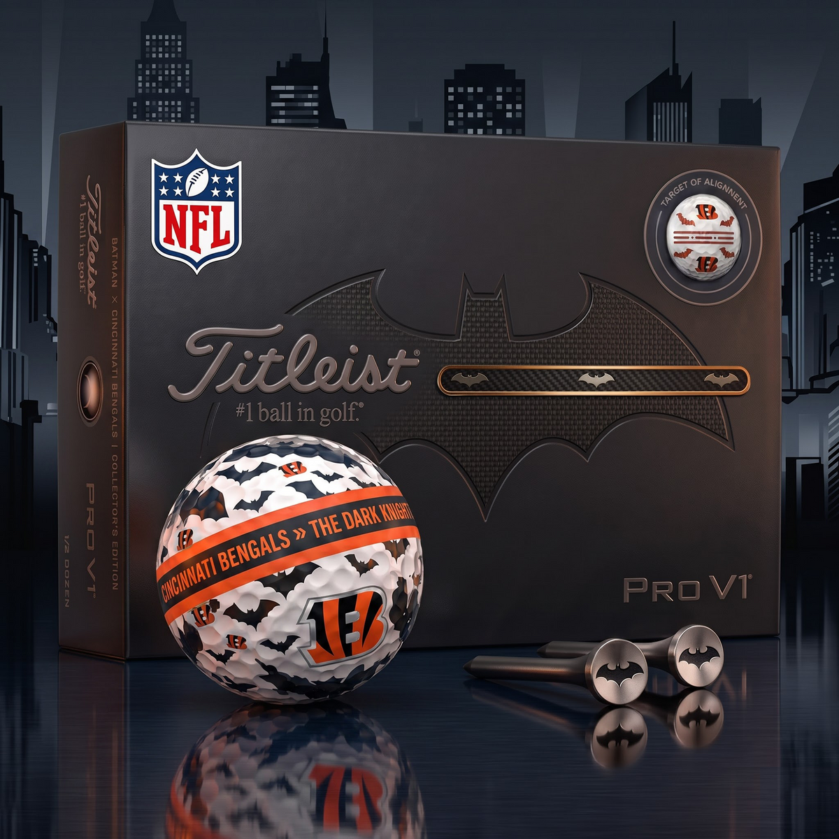 CIN X NFL Football Legends Golf Ball Collection – Premium Set