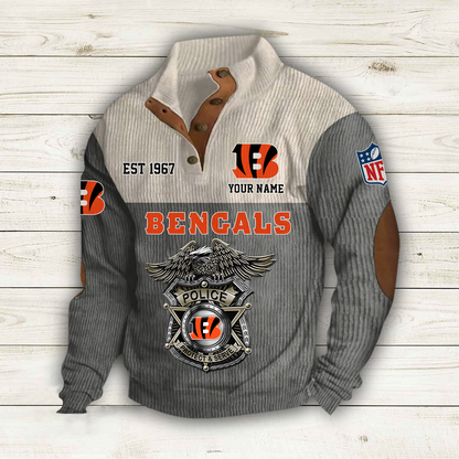 CIN x NFL Custom Name Sport Sweatshirt DatND DVT