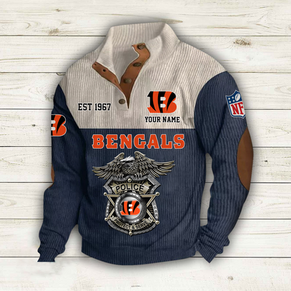 CIN x NFL Custom Name Sport Sweatshirt DatND DVT