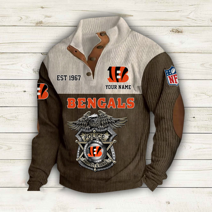 CIN x NFL Custom Name Sport Sweatshirt DatND DVT
