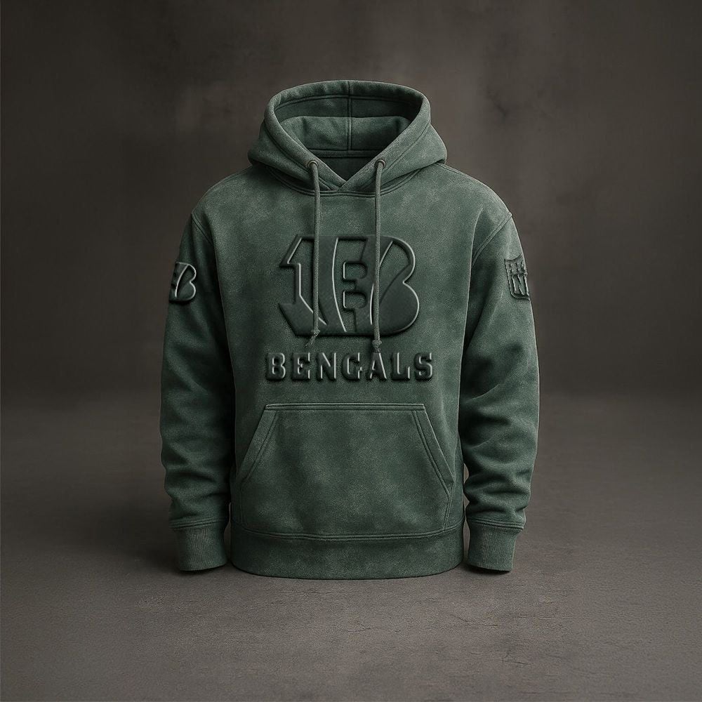 CIN x NFL Embossed Hoodie DatND DVT