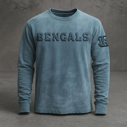 CIN x NFL Embossed SweatShirt DATND TANTD