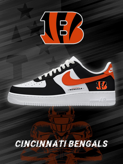 CIN x NFL Luxury AF1 Sneakers 200626